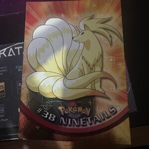 Pokemon Ninetails holo topps #38